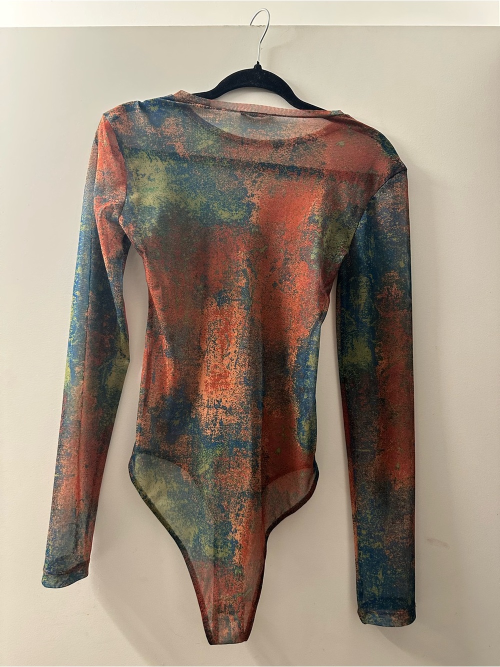 Zara Sheer Thong Bodysuit